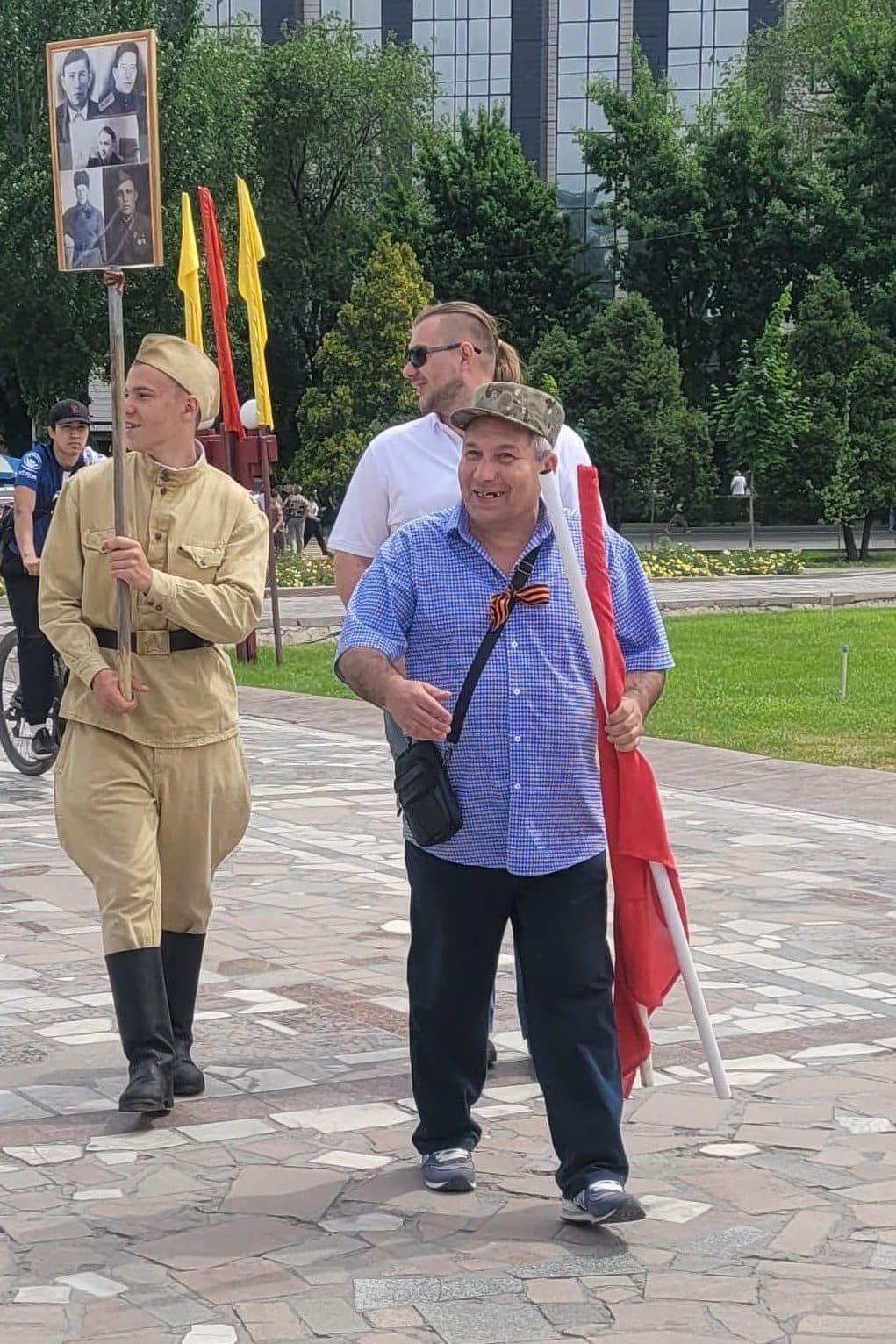 Victory Day celebration in Kyrgyzstan