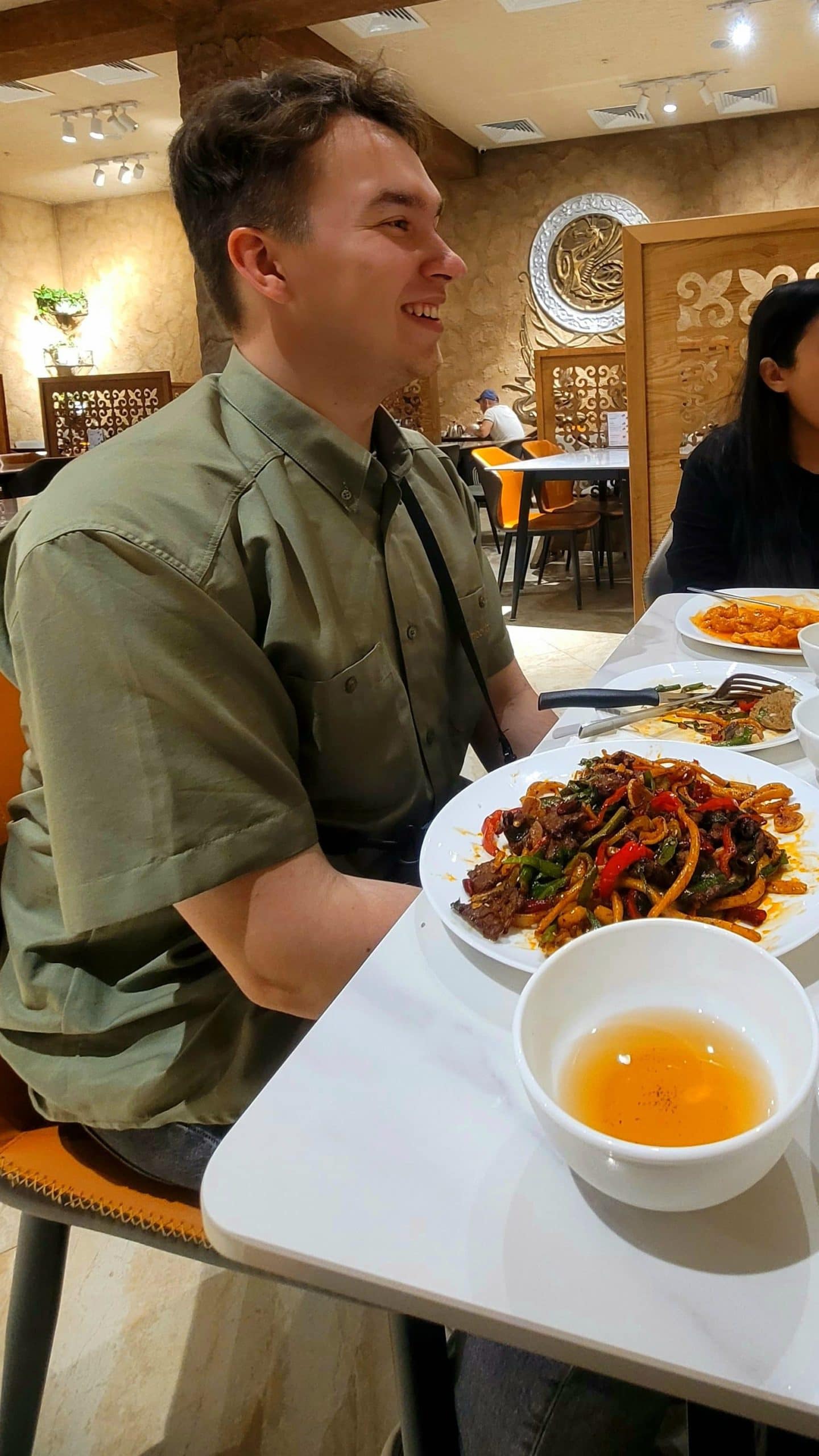 Lagman at Kyrgyz restaurant